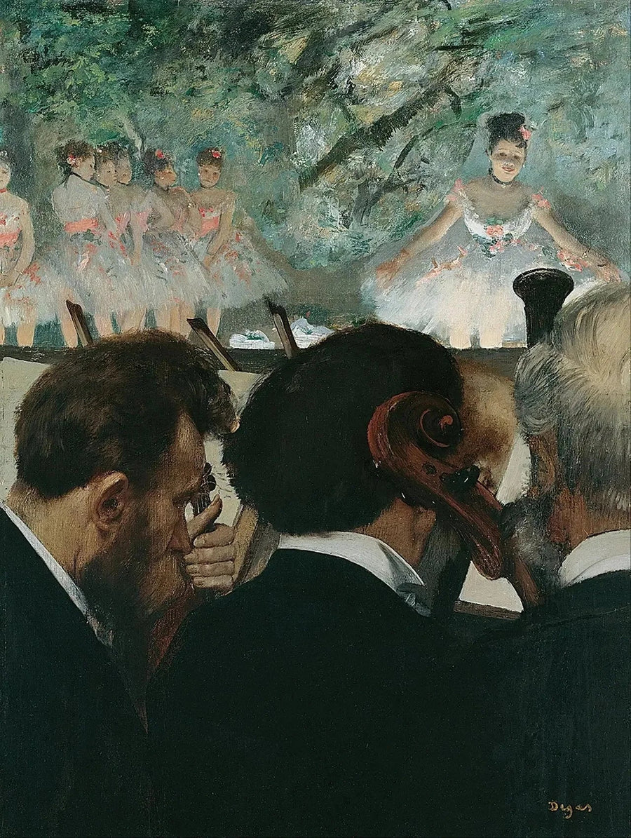 Musiciens à l’orchestre, 1872–1876 – Edgar Degas