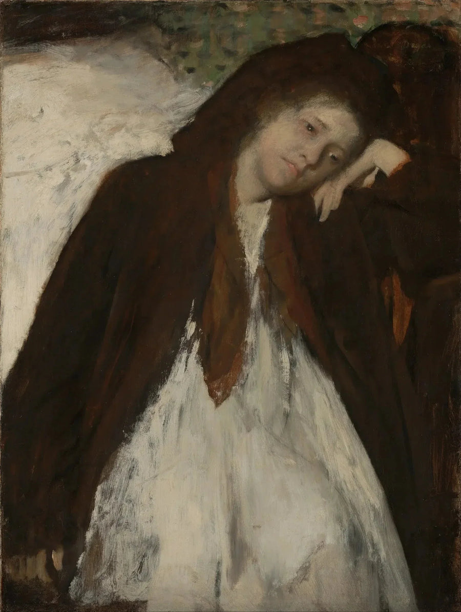 La Convalescente, vers 1872–1887 – Edgar Degas