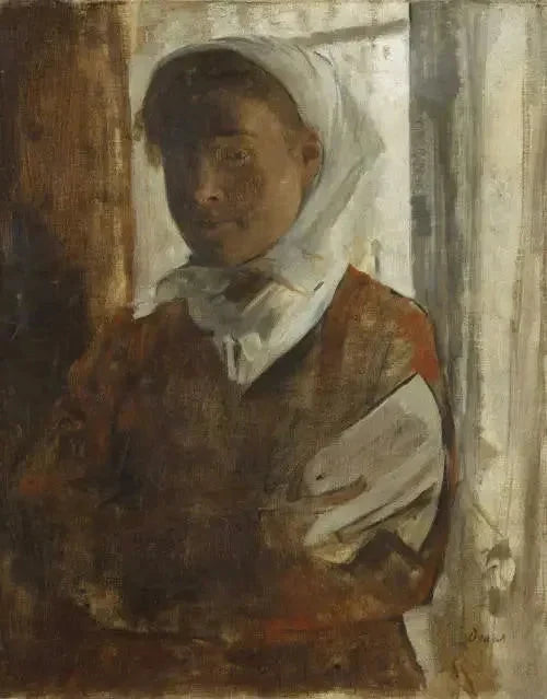 Une paysanne, 1871 – Edgar Degas
