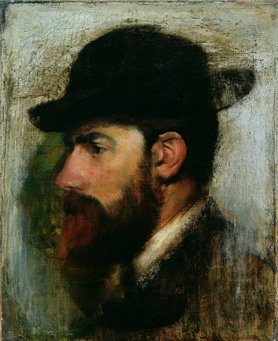 Portrait d’Henri Rouart, 1871 – Edgar Degas
