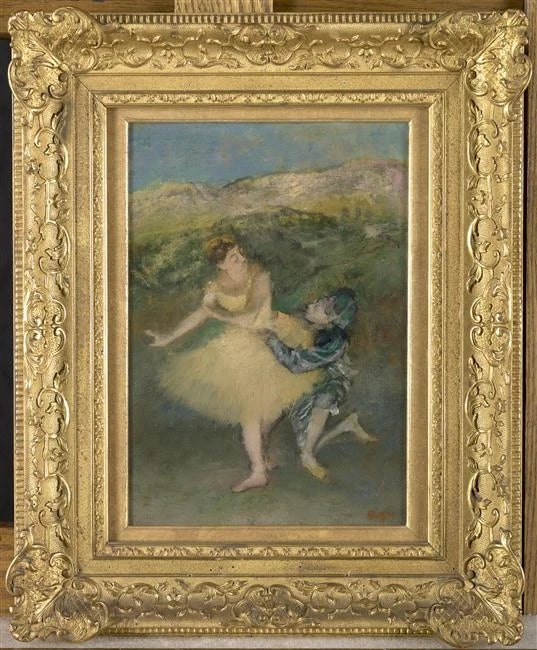 Arlequin et Colombine, 1886–1890 – Edgar Degas