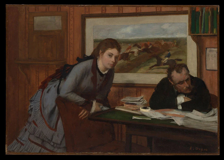 La Bouderie, vers 1870 – Edgar Degas