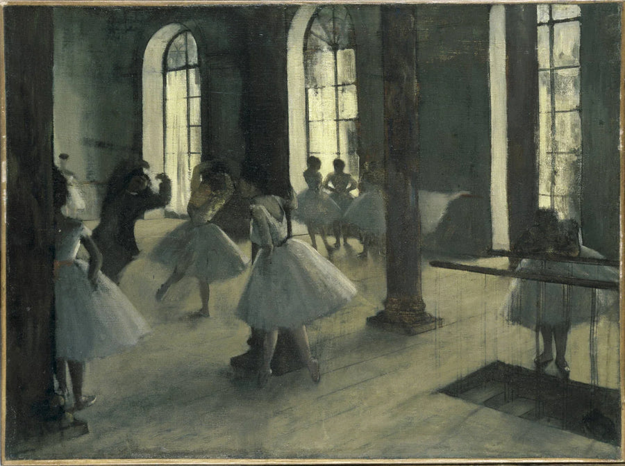 La Répétition au foyer de la danse, vers 1870–1872 – Edgar Degas