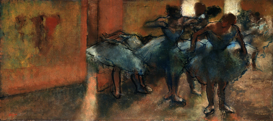 Danseuses au foyer, vers 1889 – Edgar Degas