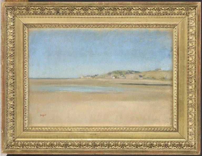 Maisons au bord de la mer, 1869 – Edgar Degas