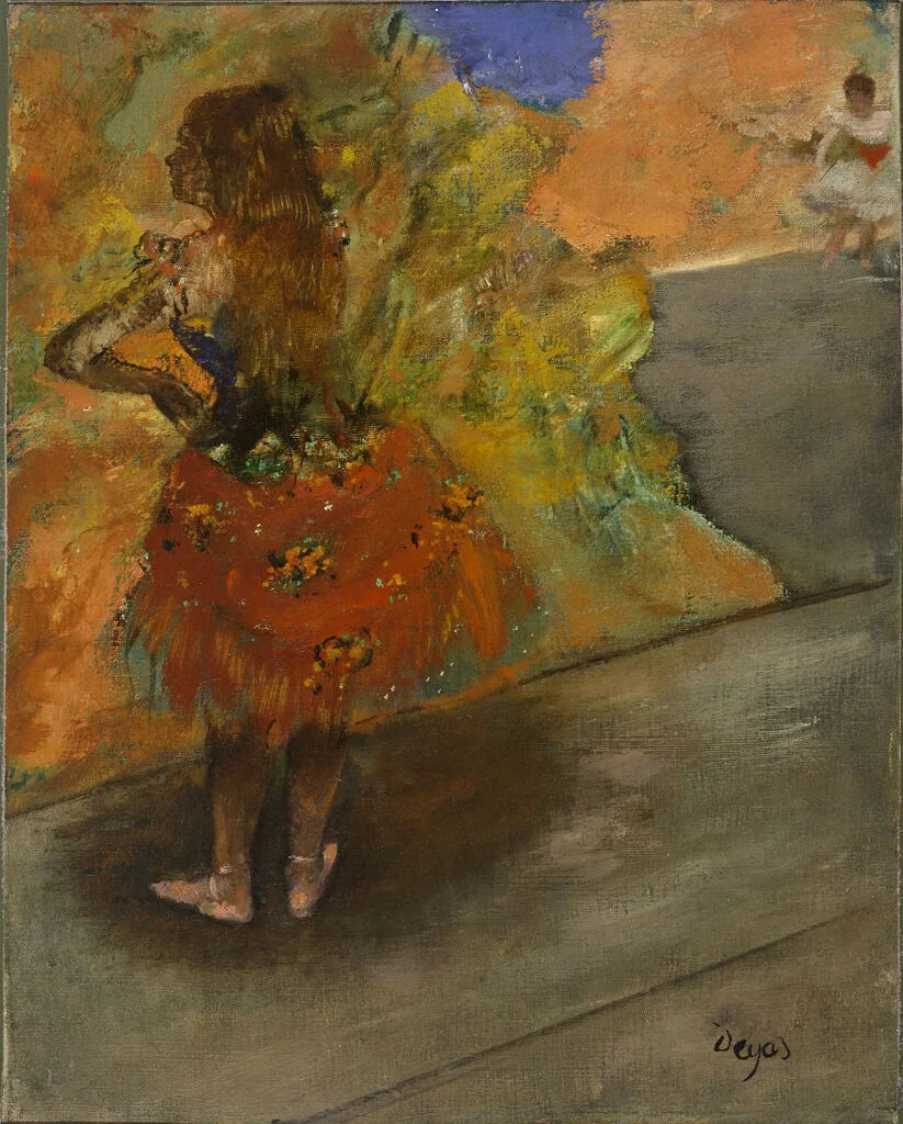 Danseuse à la jupe rouge, vers 1873–1900 – Edgar Degas