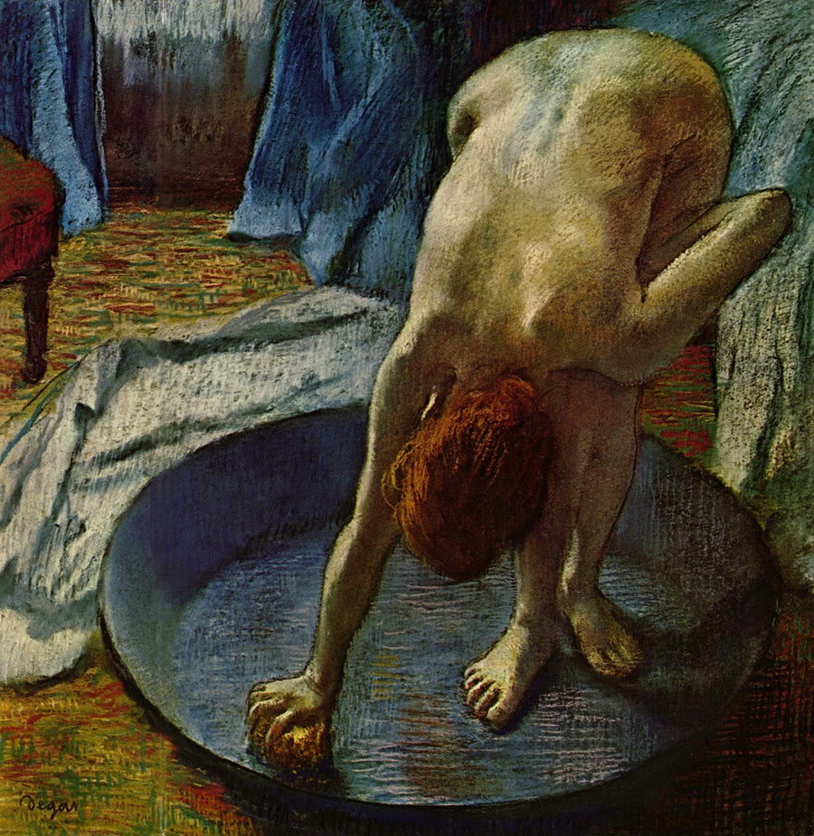 Le Tub, vers 1885 – Edgar Degas
