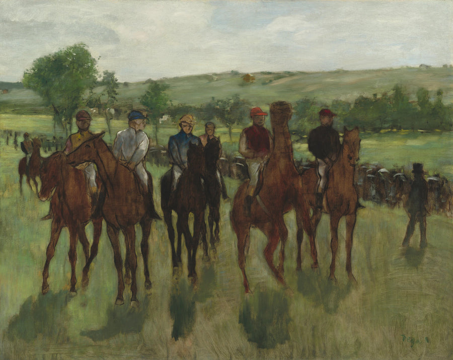 Les Cavaliers, vers 1885 – Edgar Degas