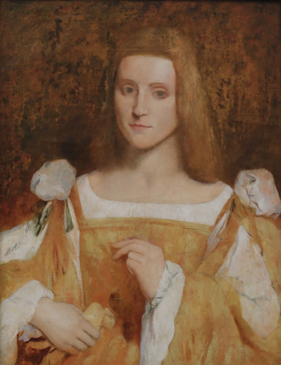 Portrait de femme d’après Caroto, 1865–1868 – Edgar Degas