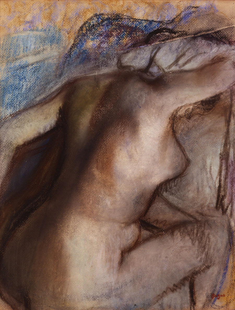 Après le bain, femme s’essuyant – Edgar Degas
