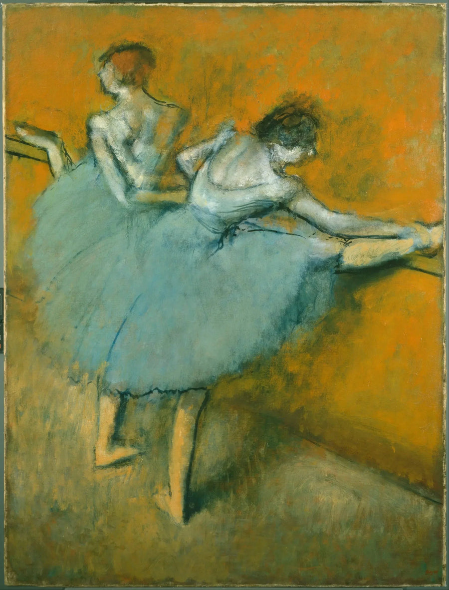 Danseuses à la barre, vers 1900 – Edgar Degas