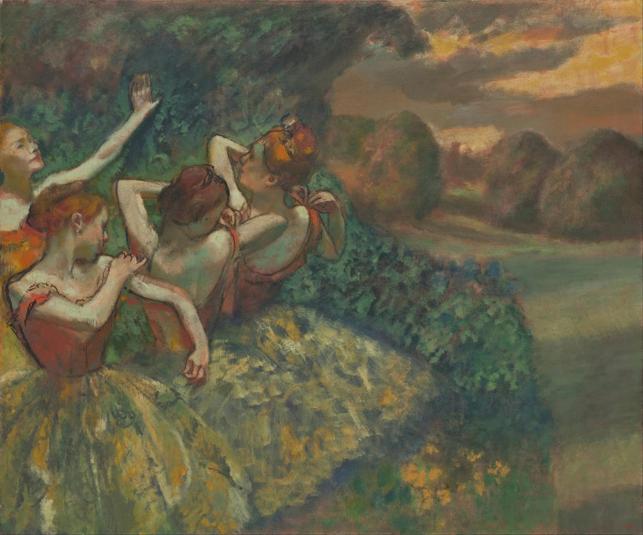 Quatre danseuses, vers 1899 – Edgar Degas