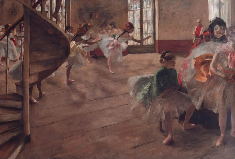 Répétition de ballet, 1875-1877 – Edgar Degas