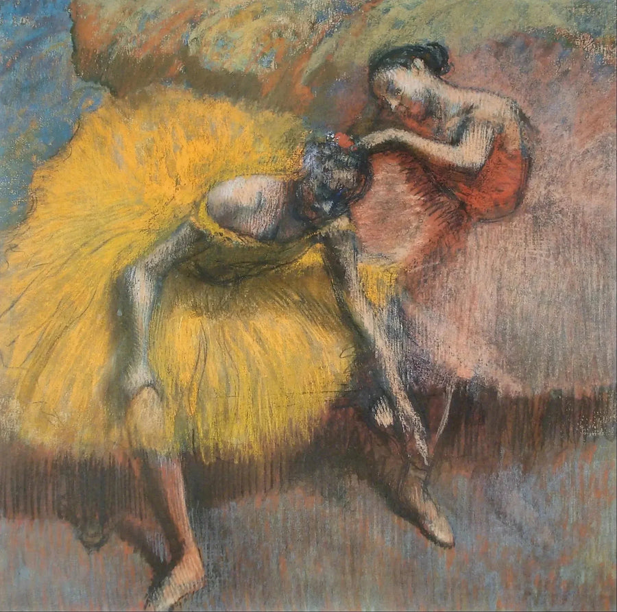 Deux danseuses jaunes et roses, 1898 – Edgar Degas