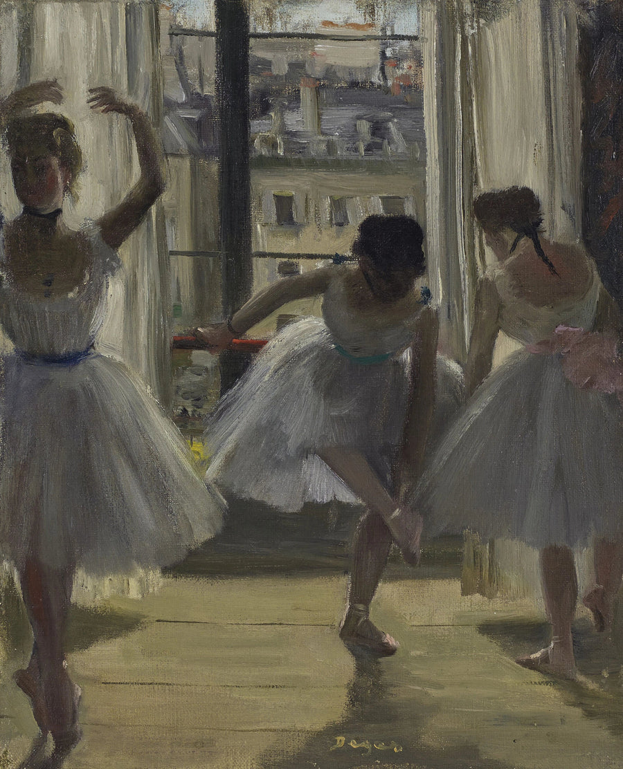 Danseuses dans une salle d’exercice, 1873 – Edgar Degas
