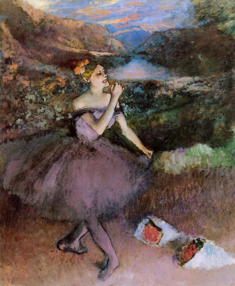 Danseuse aux bouquets, vers 1895-1900 – Edgar Degas