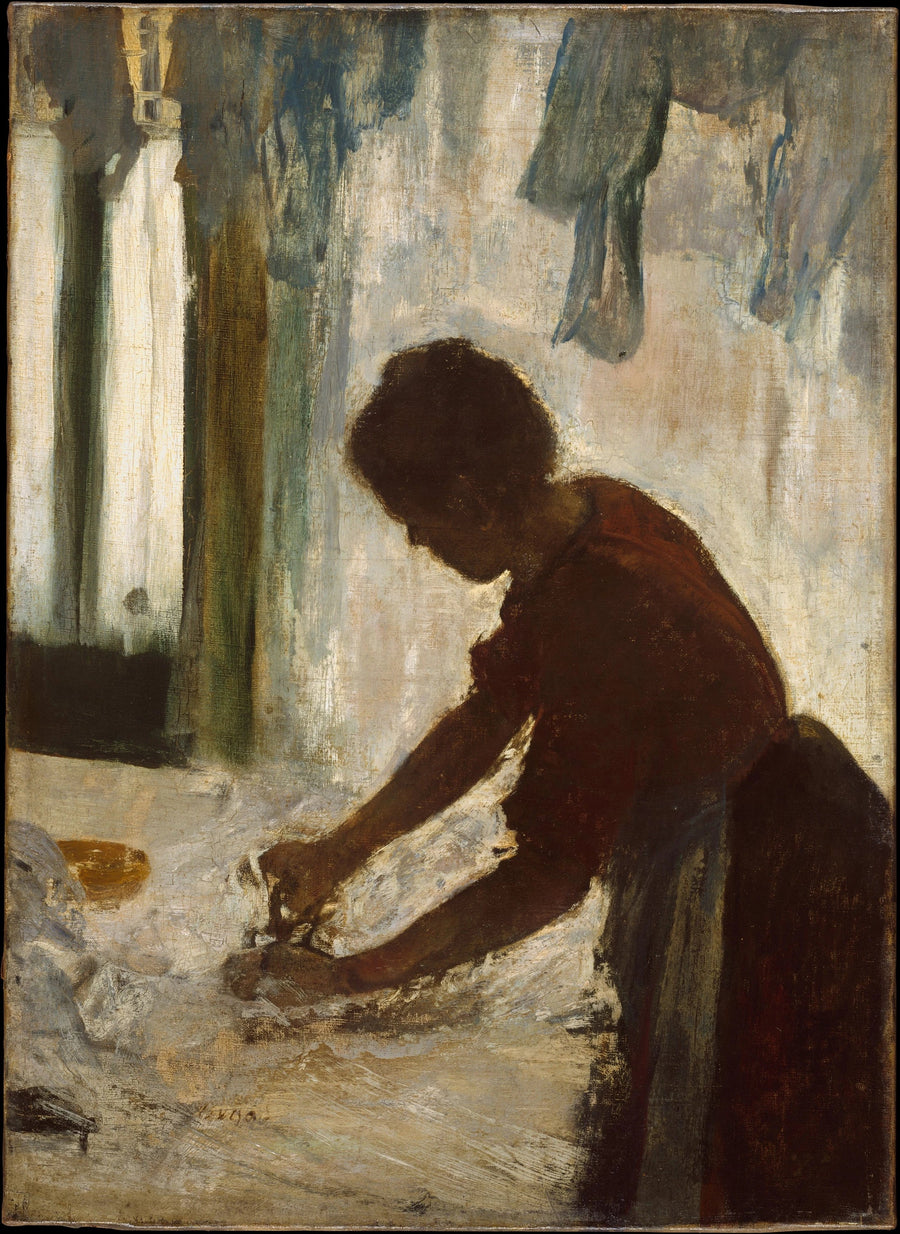 Une femme repassant, 1873 – Edgar Degas