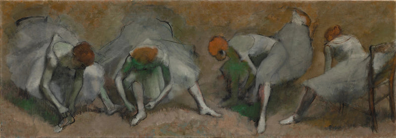 Frise de danseuses, vers 1895 – Edgar Degas