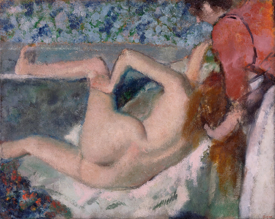 Après le bain, vers 1895 – Edgar Degas