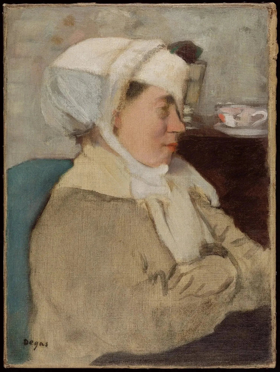Femme avec un bandage, 1872–1873 – Edgar Degas
