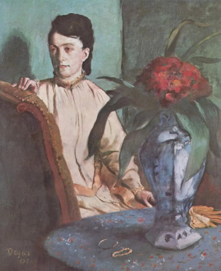 La Femme à la potiche, 1872 – Edgar Degas