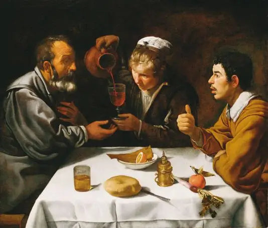 Déjeuner de paysans - Diego Velázquez - Alpha Reproduction