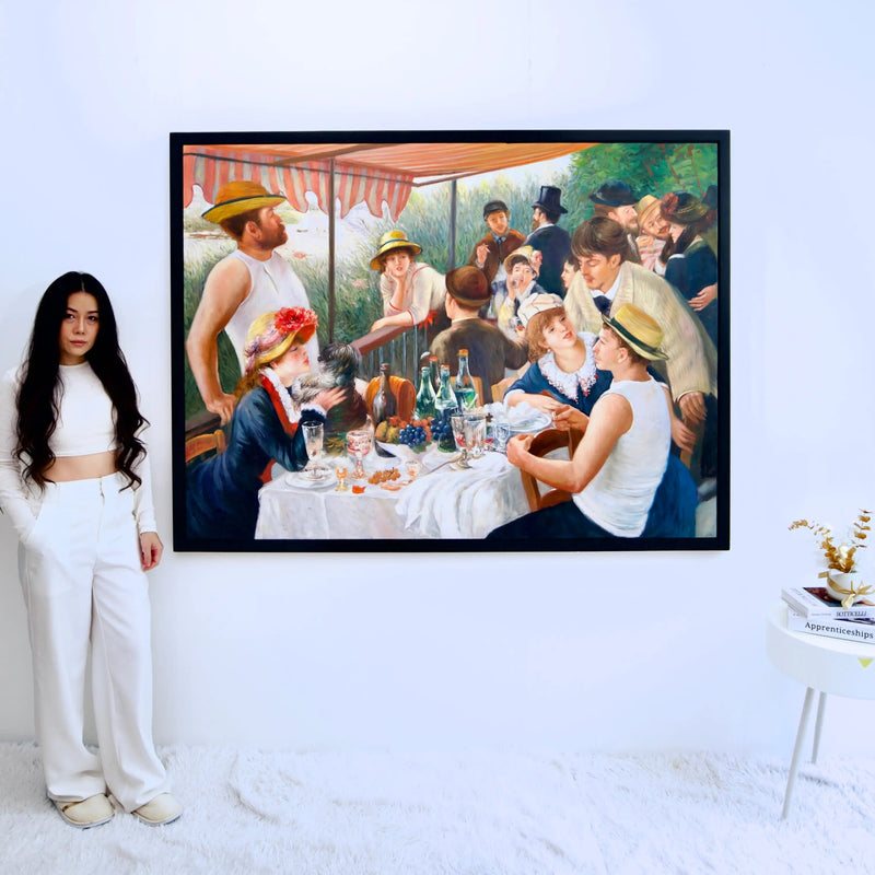 Déjeuner des Canotiers (Renoir) - Alpha Reproduction  | 160 x 120 cm