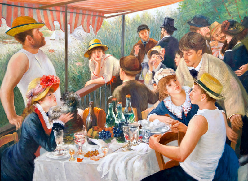 Déjeuner des Canotiers (Renoir) - Alpha Reproduction  | 160 x 120 cm