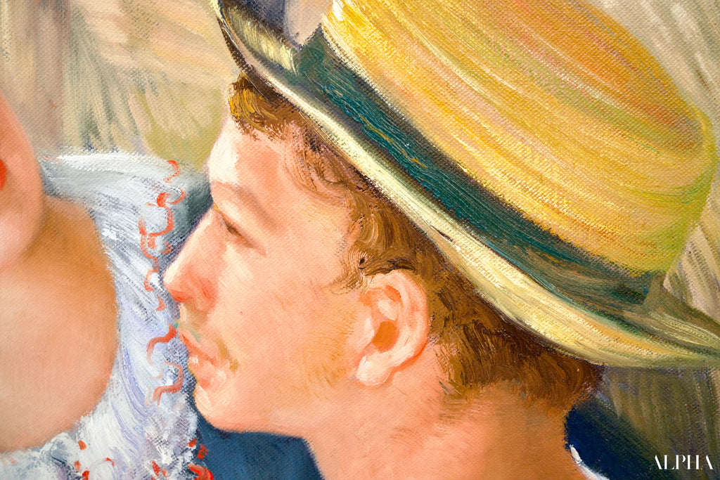 Déjeuner des Canotiers (Renoir) - Alpha Reproduction | 160 x 120 cm Reproductions de tableaux à la peinture à l’huile