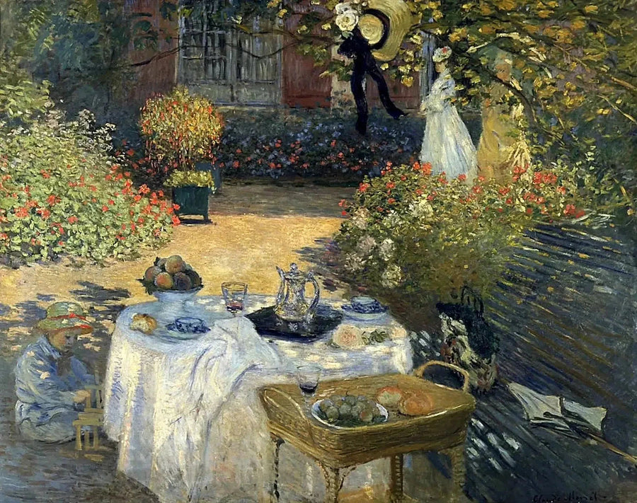 Le Déjeuner, panneau décoratif W285 – Claude Monet
