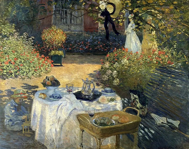 Le Déjeuner, panneau décoratif W285 – Claude Monet