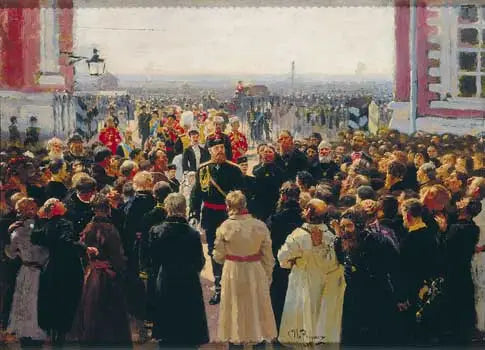 Délégation de voïgts devant Alexandre III - Ilya Repin - Alpha Reproduction