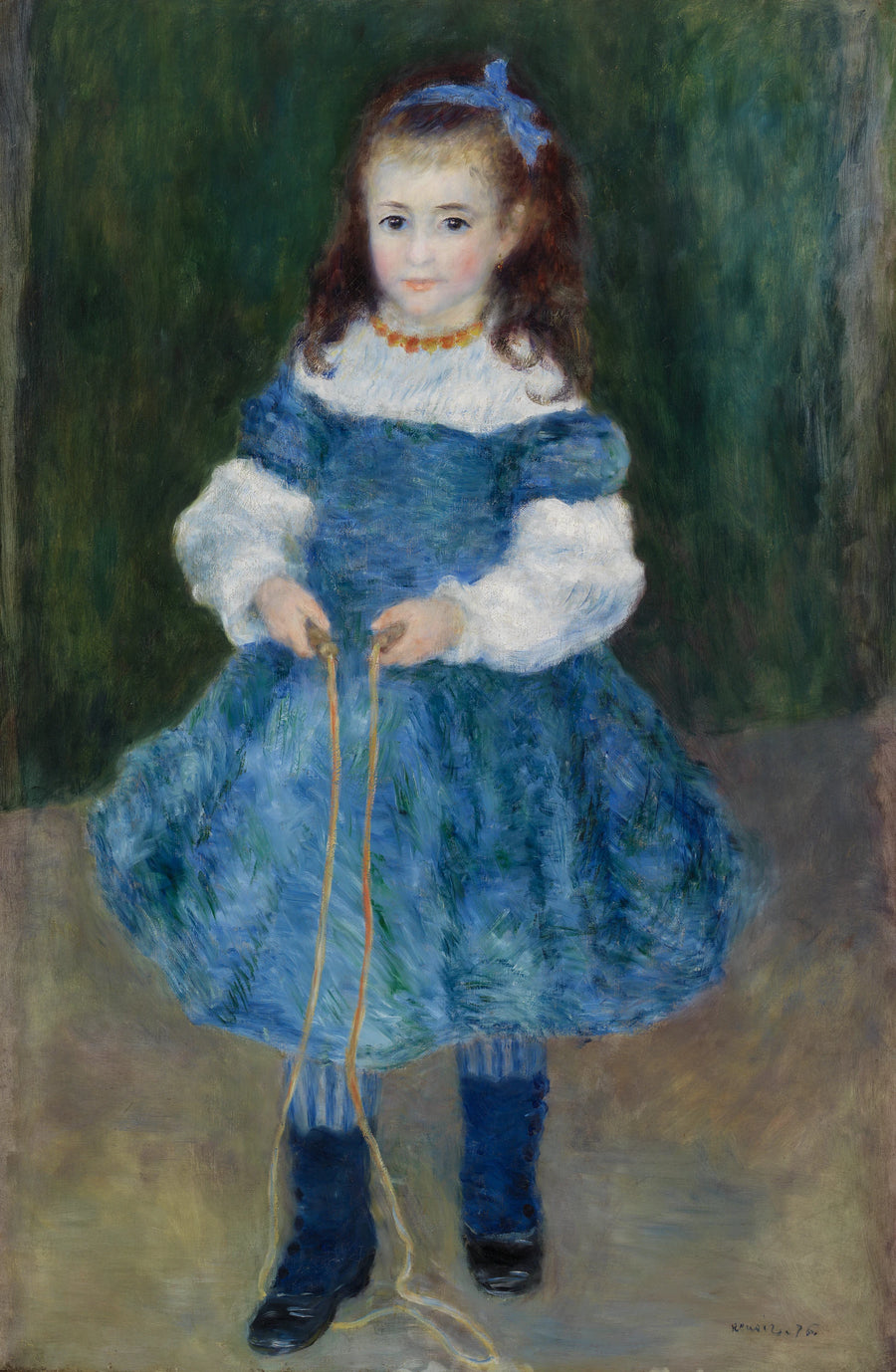 Fille à la corde à sauter – Delphine Legrand, 1876 – Renoir