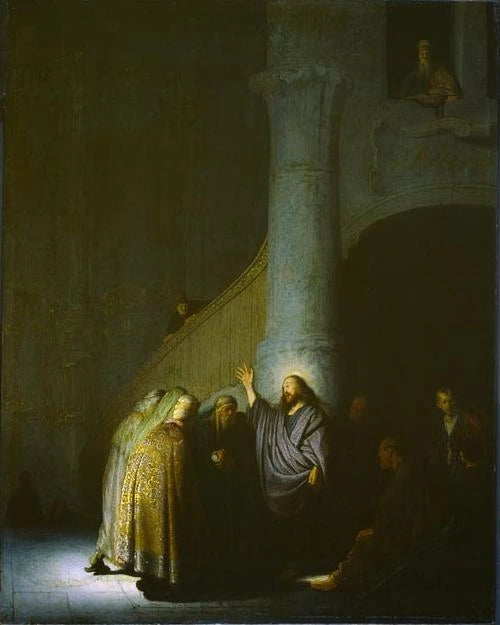 Le Denier de César – Rembrandt ou suiveur, vers 1629