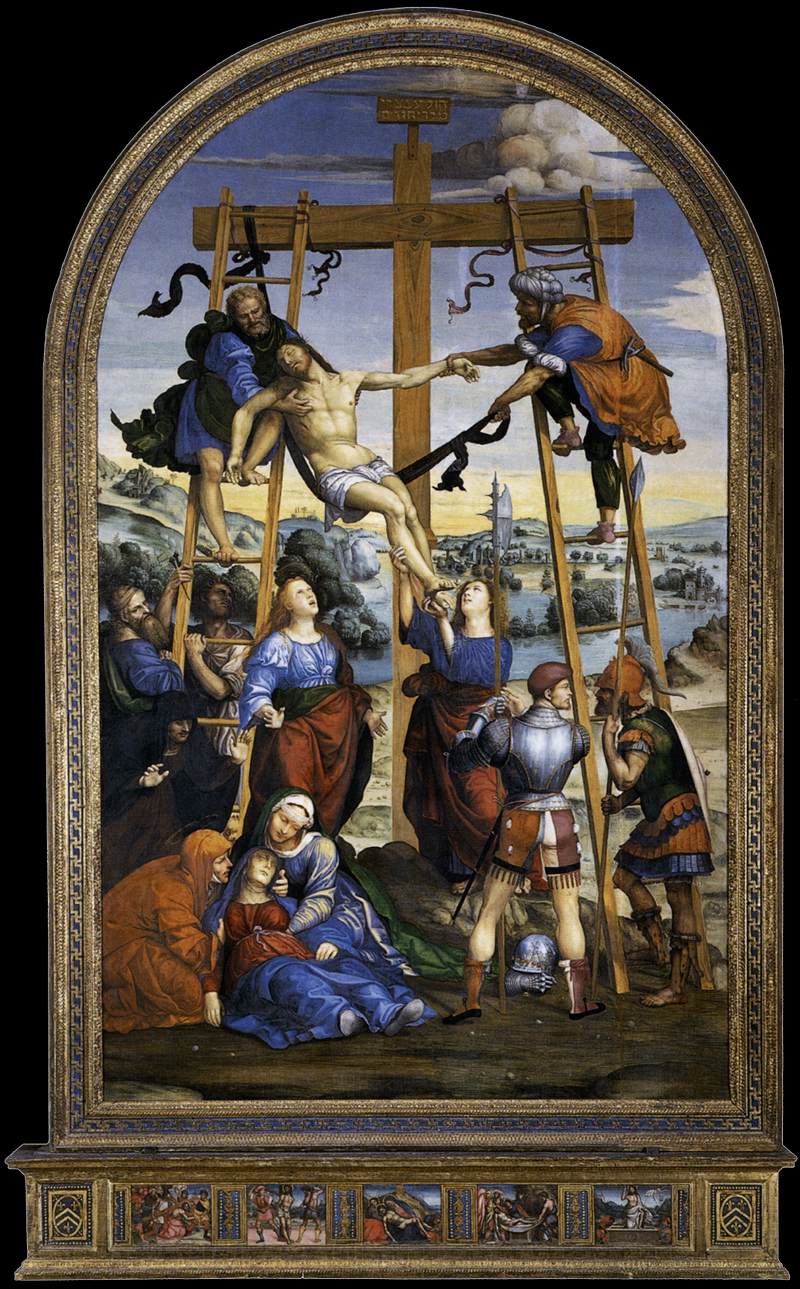 Déposition du Saint-Croix - Il Sodoma (Giovanni Antonio Bazzi)