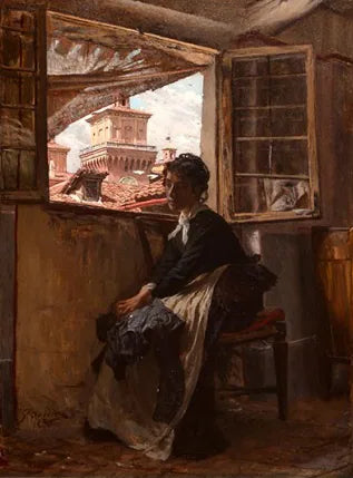 Depuis le grenier de Ferrare - Giovanni Boldini