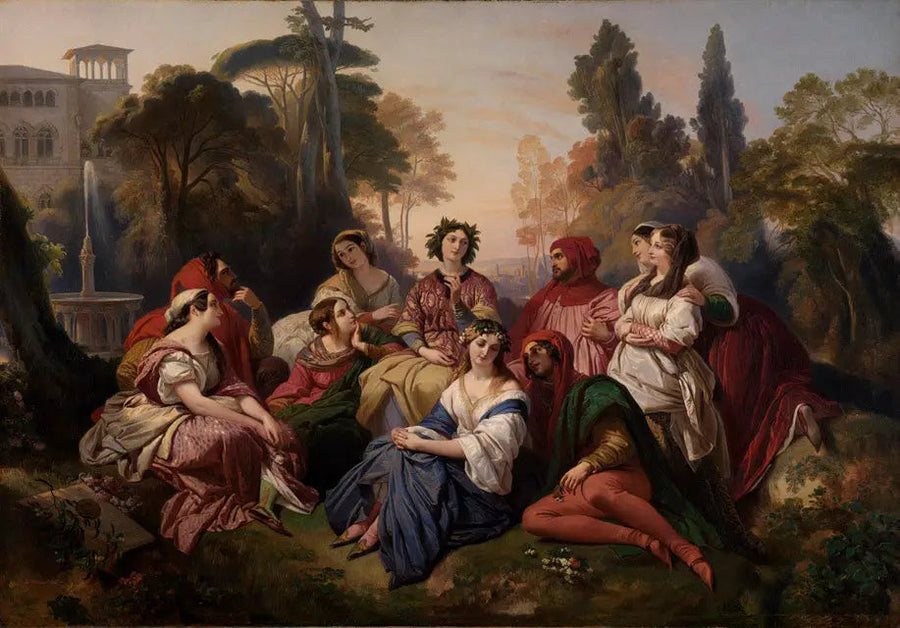 Der Decamerone - Franz Xaver Winterhalter