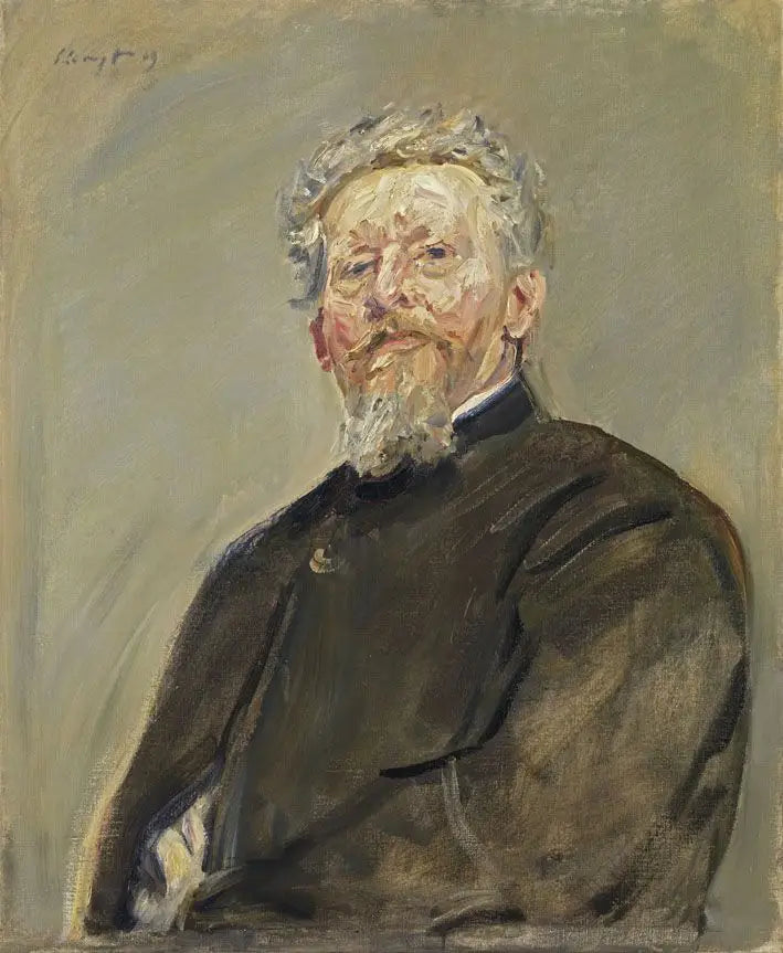 Der Dichter Michael Georg Conrad - Max Slevogt