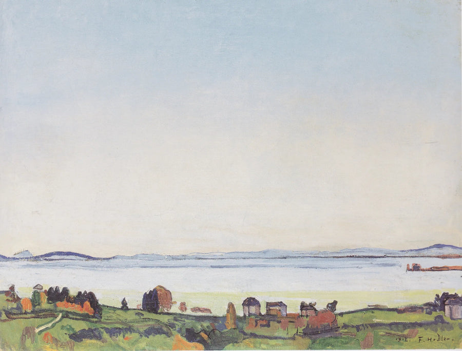 Der Genfersee von Lausanne aus - Ferdinand Hodler