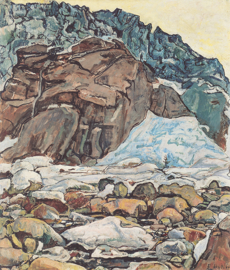 Der Grindelwaldgletscher - Ferdinand Hodler