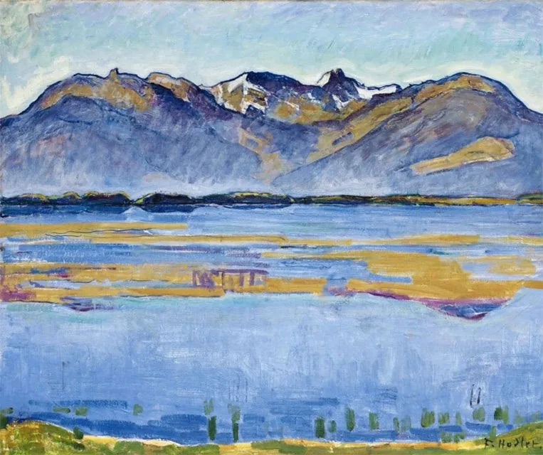 Der Montanasee - Ferdinand Hodler
