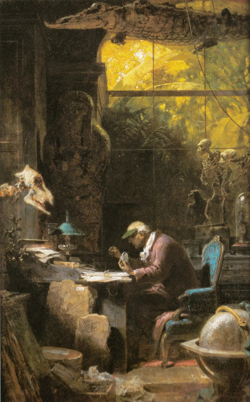 Der Naturforscher - Carl Spitzweg