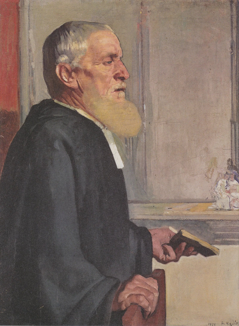 Der Pfarrer - Ferdinand Hodler