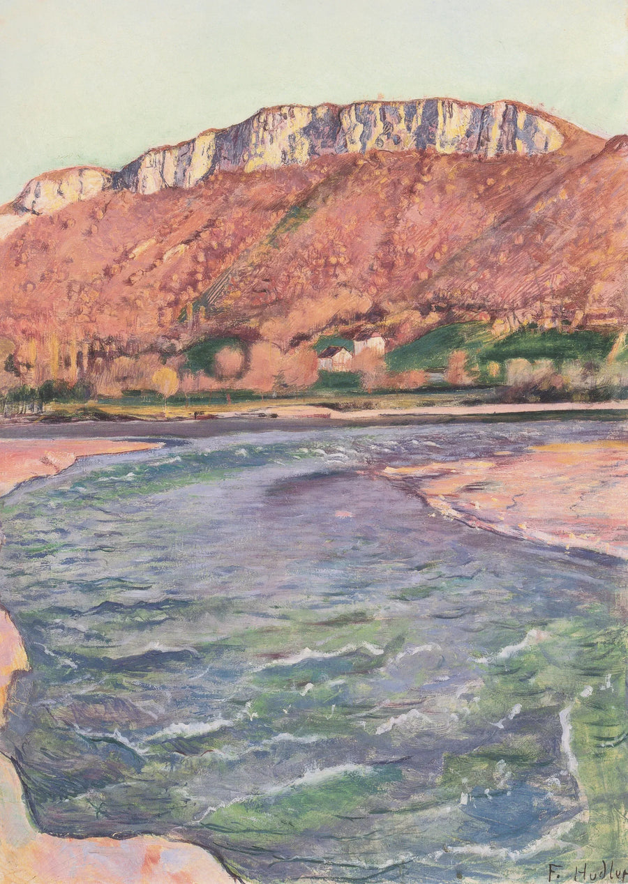 Der Salève im Herbst - Ferdinand Hodler