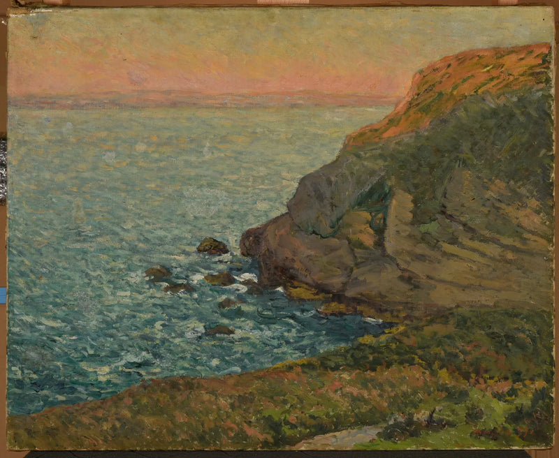 Dernières lueurs du jour (Morgat) - Maxime Maufra
