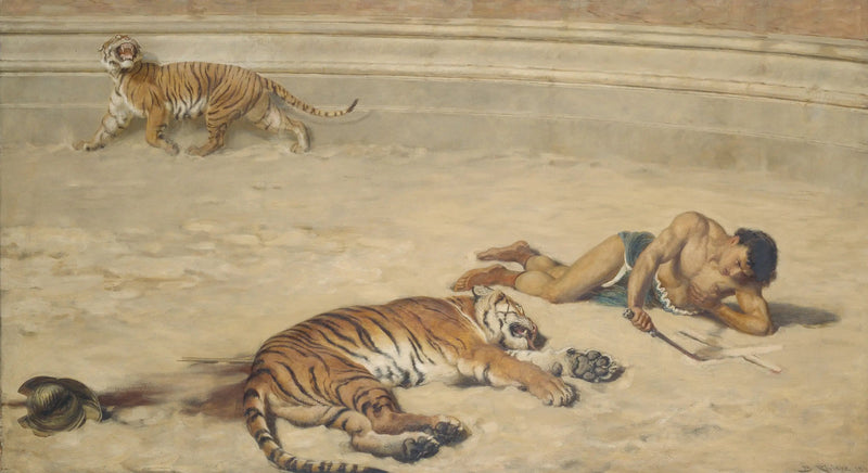 Des vacances romaines - Briton Rivière