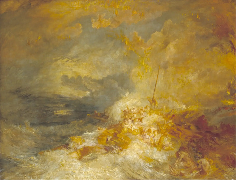 Désastre en mer - J. M. W. Turner