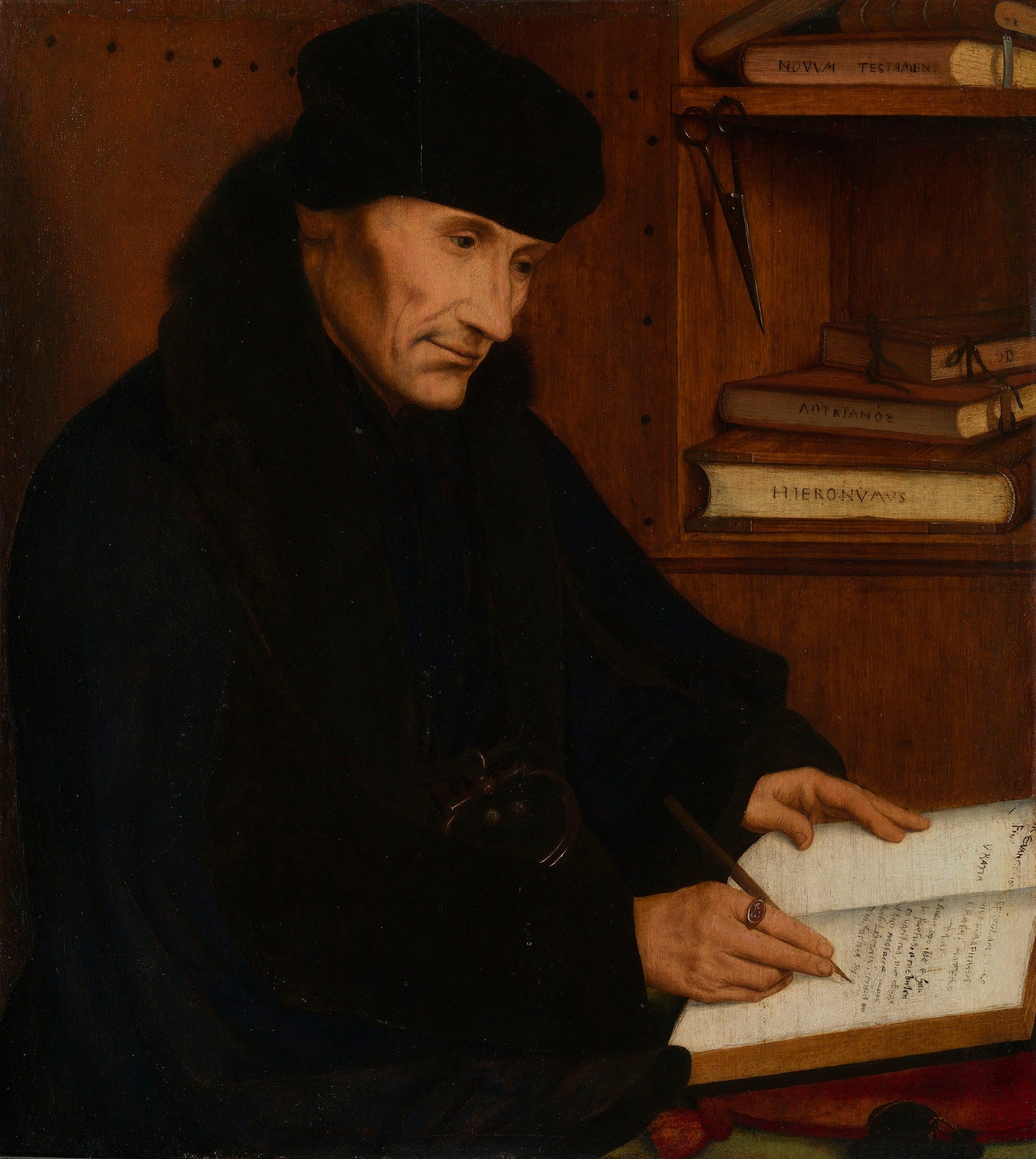 Desiderius Érasme (1466-1536) - Quentin Metsys