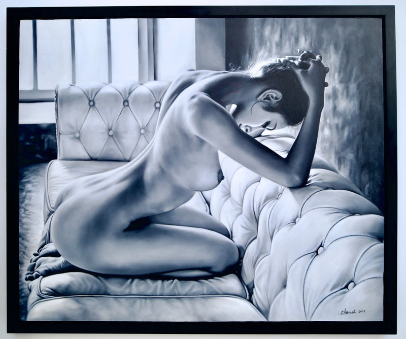 Détente sur le Canapé | 120 x 100 cm