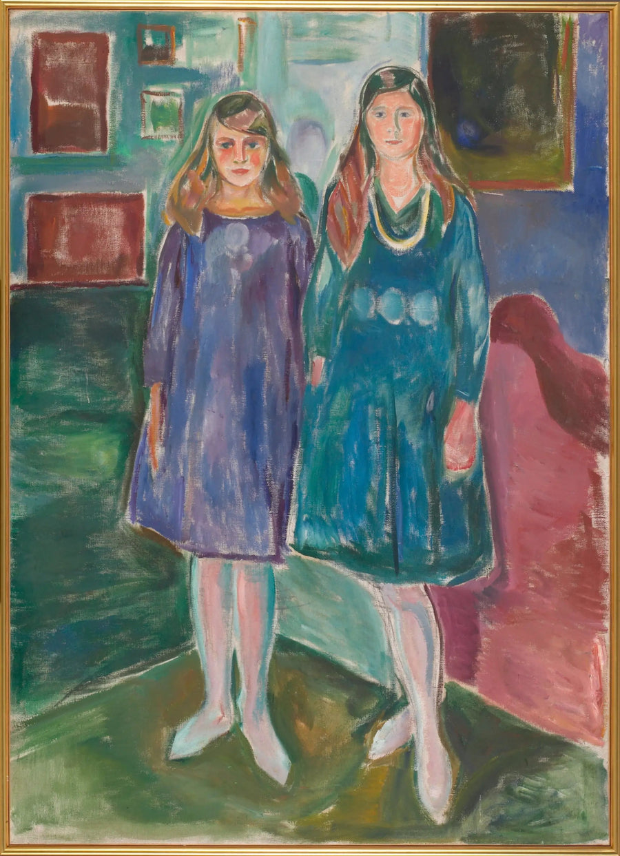 Deux Adolescents - Edvard Munch
